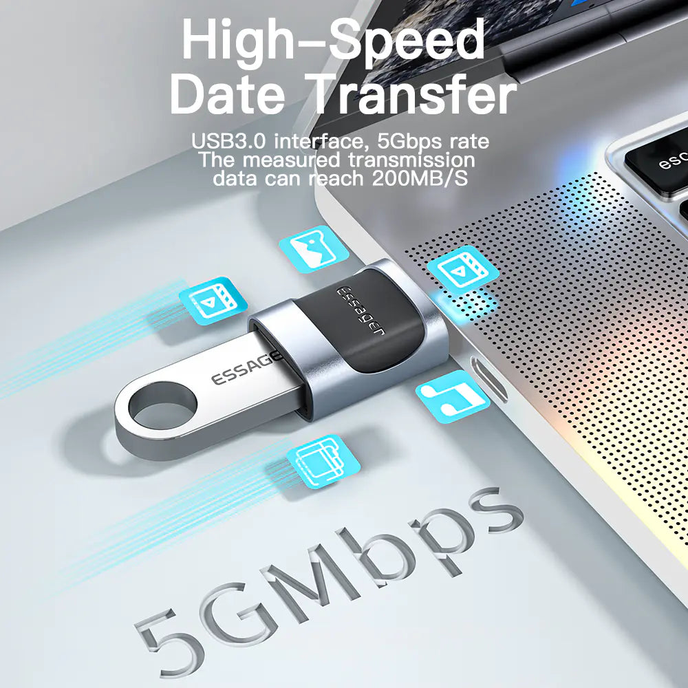 USB C to USB 3.0 OTG Adapter Type C Converter